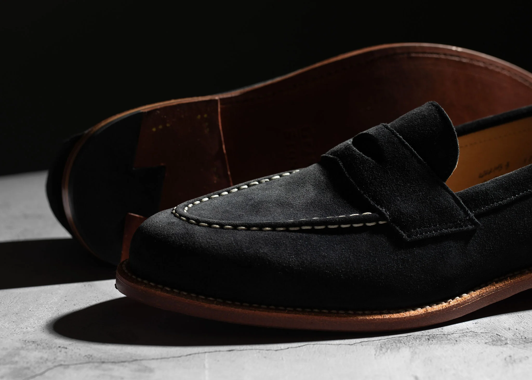 Traveler Penny Black Suede - Image 4