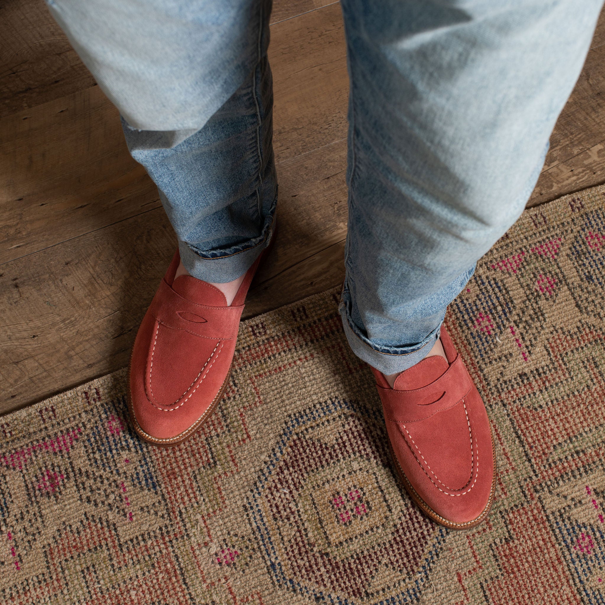 Traveler Penny Coral Suede - Image 9