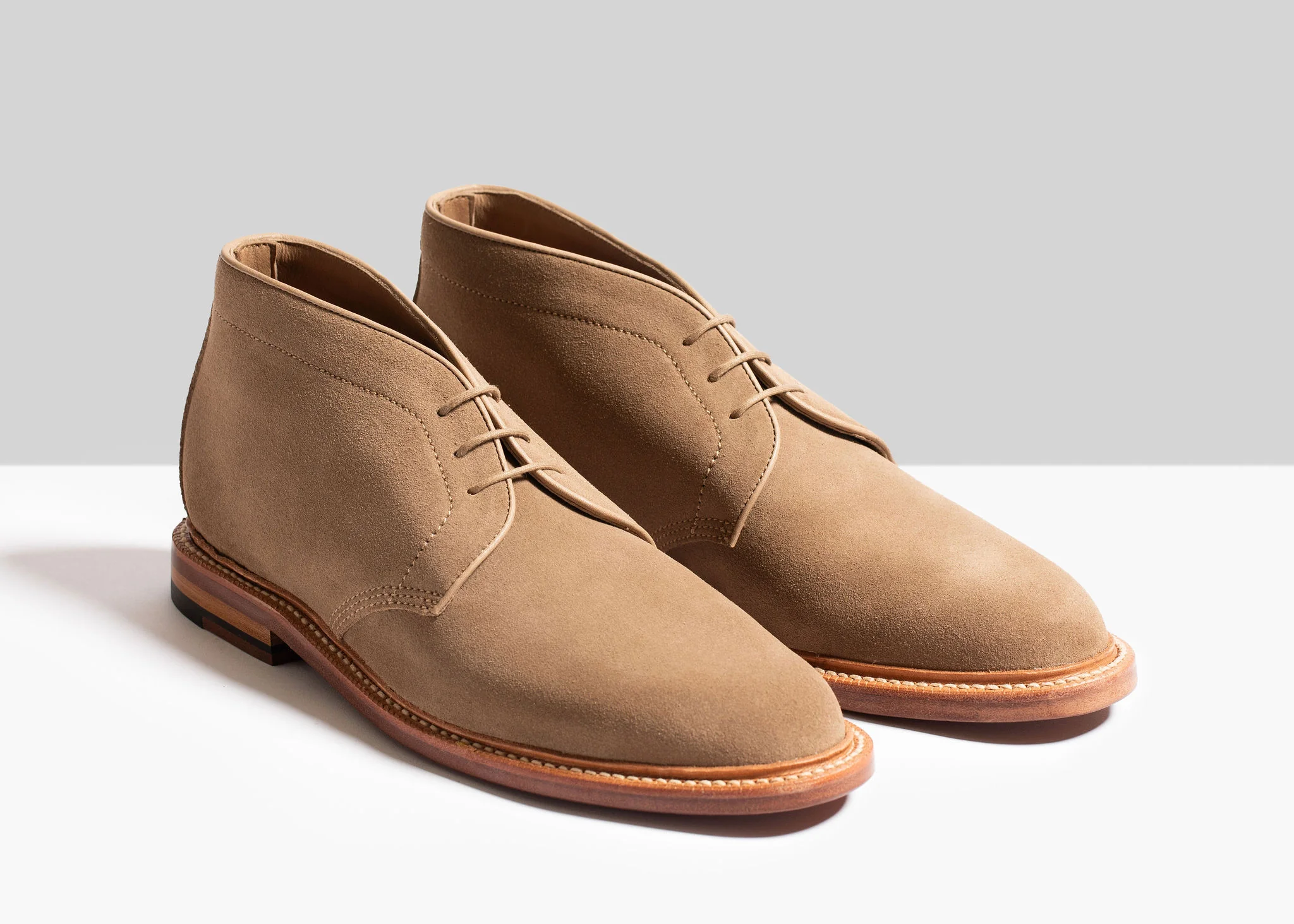 Unlined Chukka - Sand Suede - Image 3