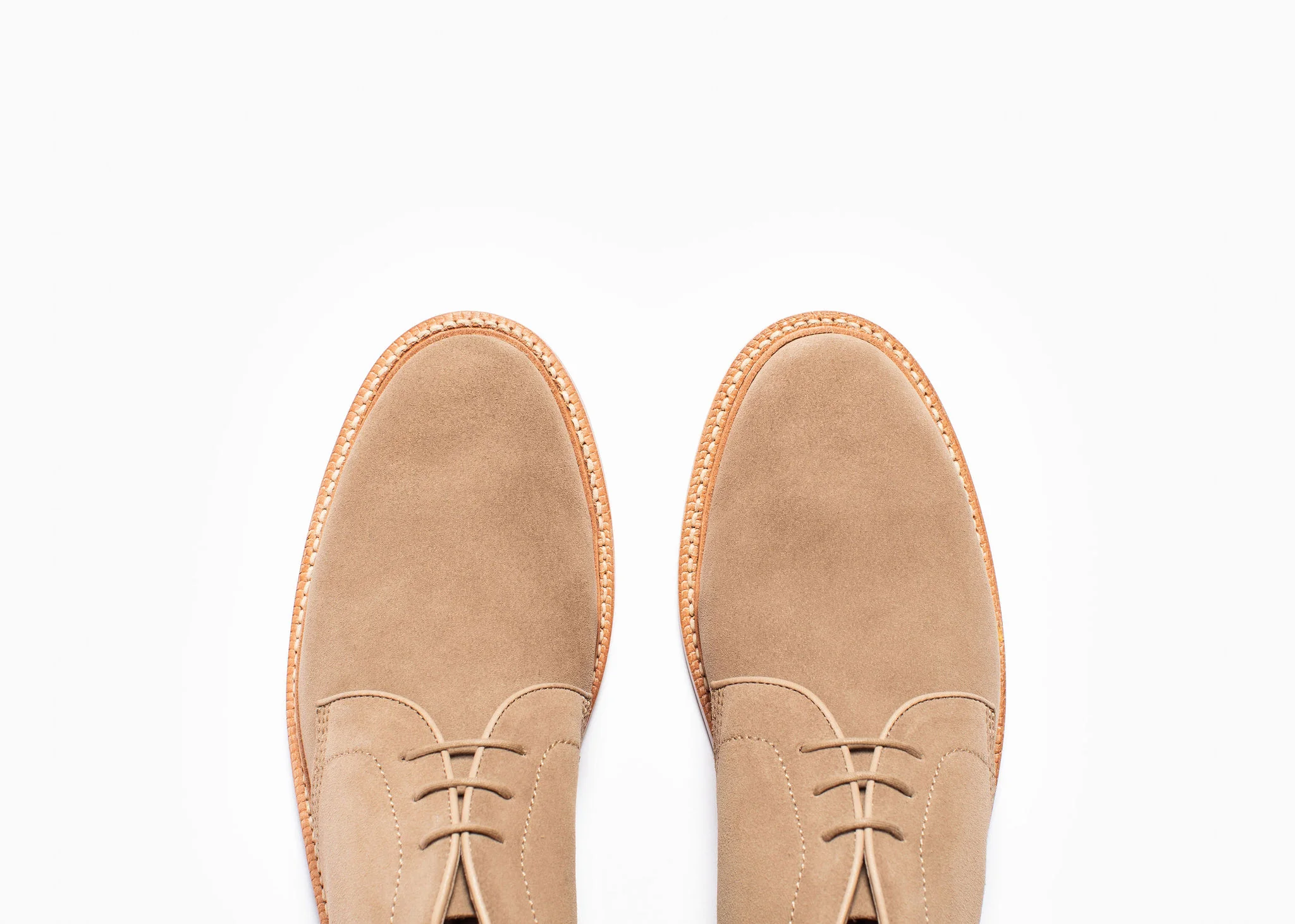 Unlined Chukka - Sand Suede - Image 4