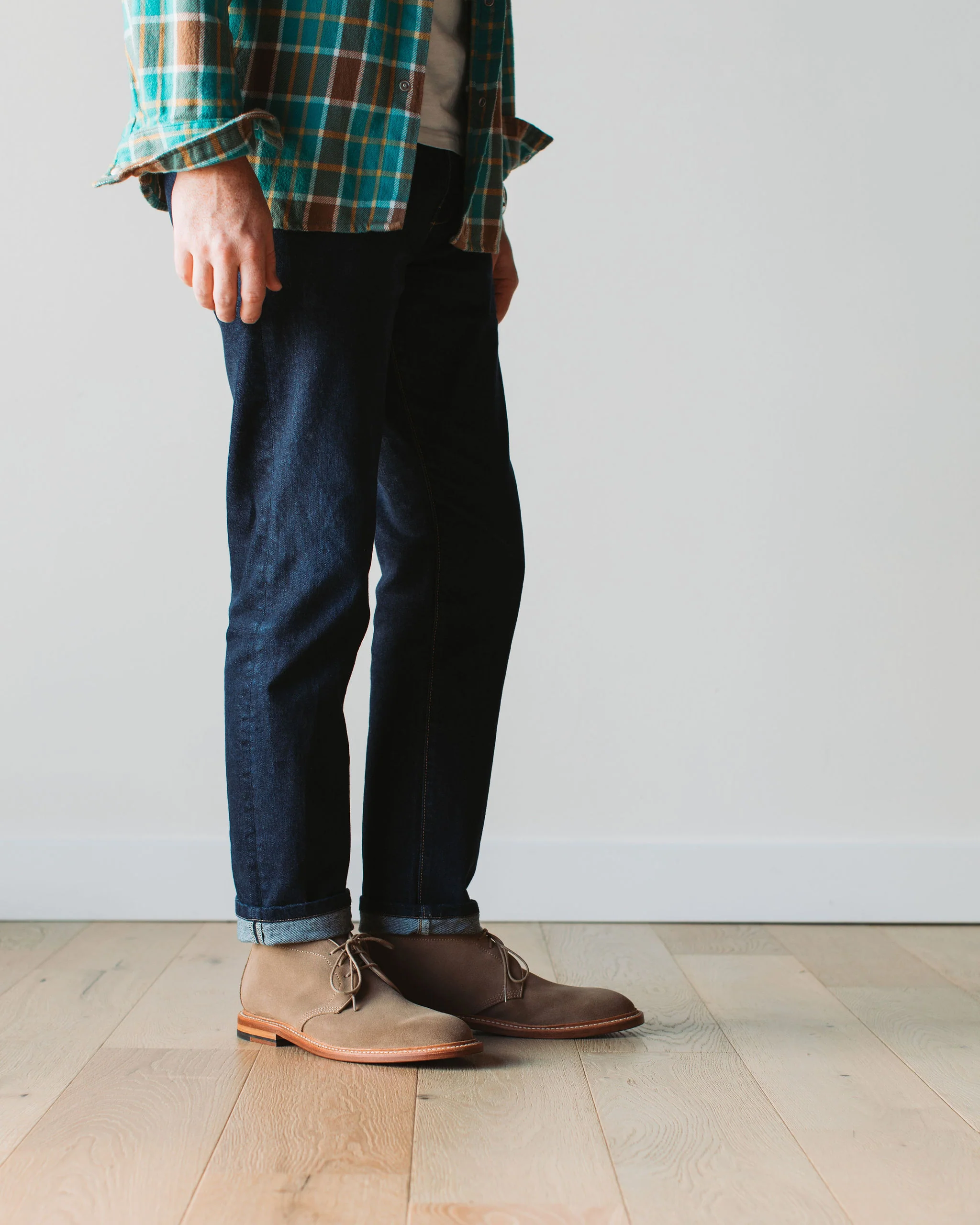 Unlined Chukka - Sand Suede - Image 8