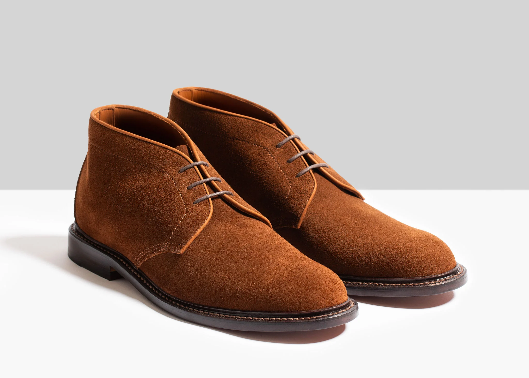 Unlined Chukka - Bourbon Suede - Image 3