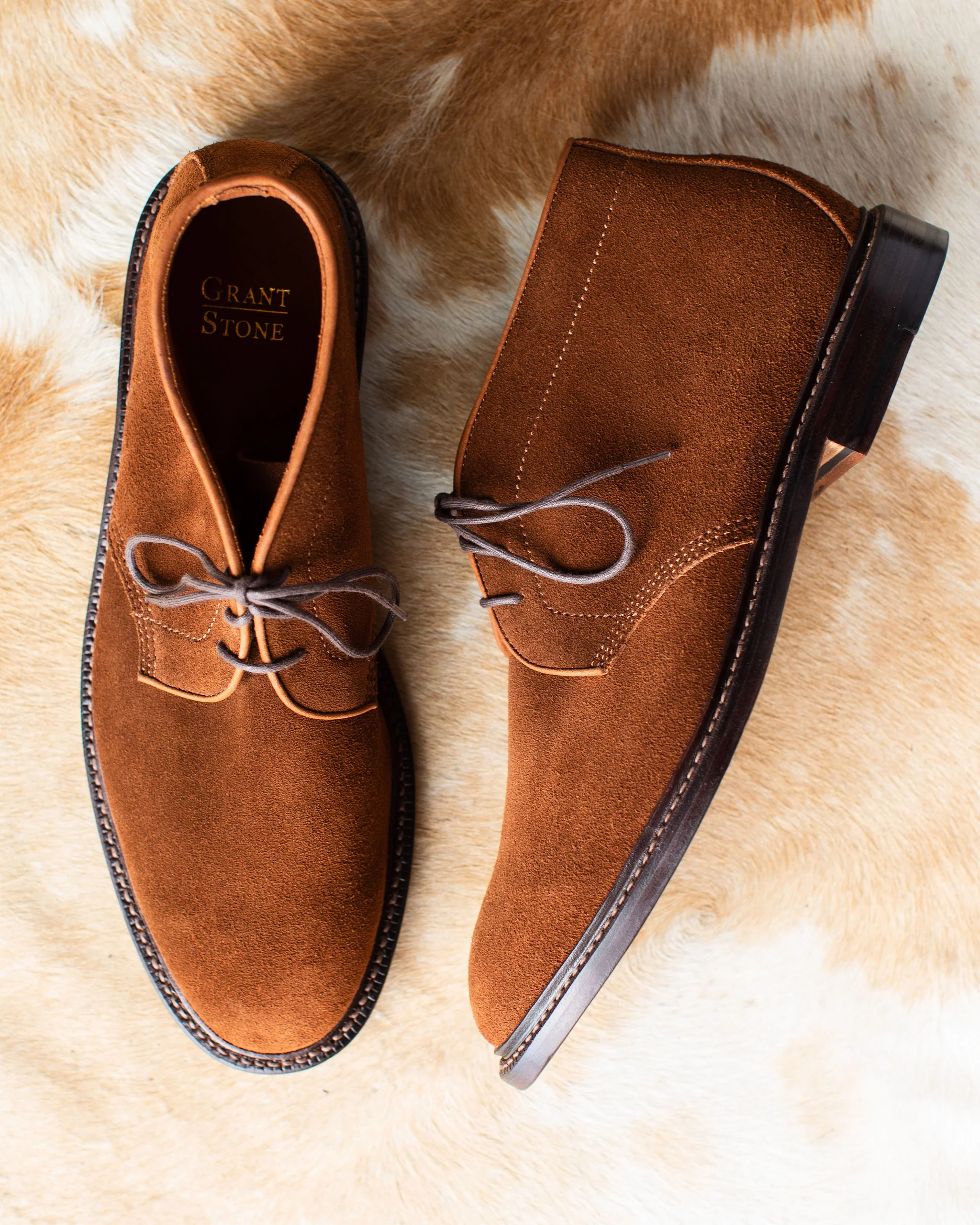 Unlined Chukka - Bourbon Suede - Image 5