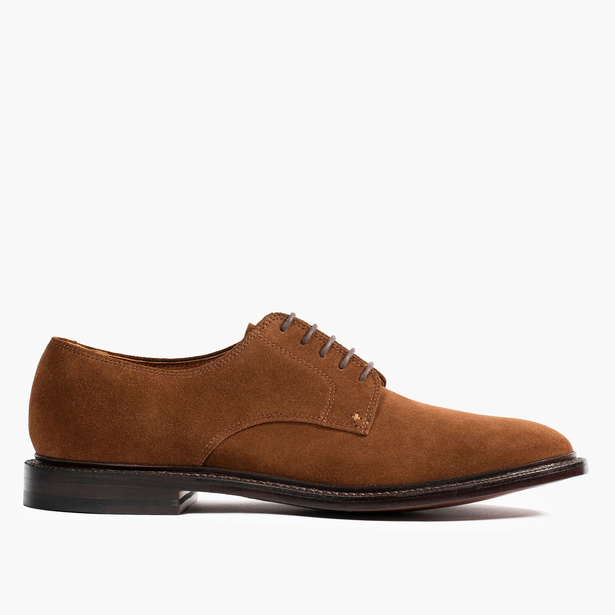 Coming Soon | Unlined Derby Bourbon Suede