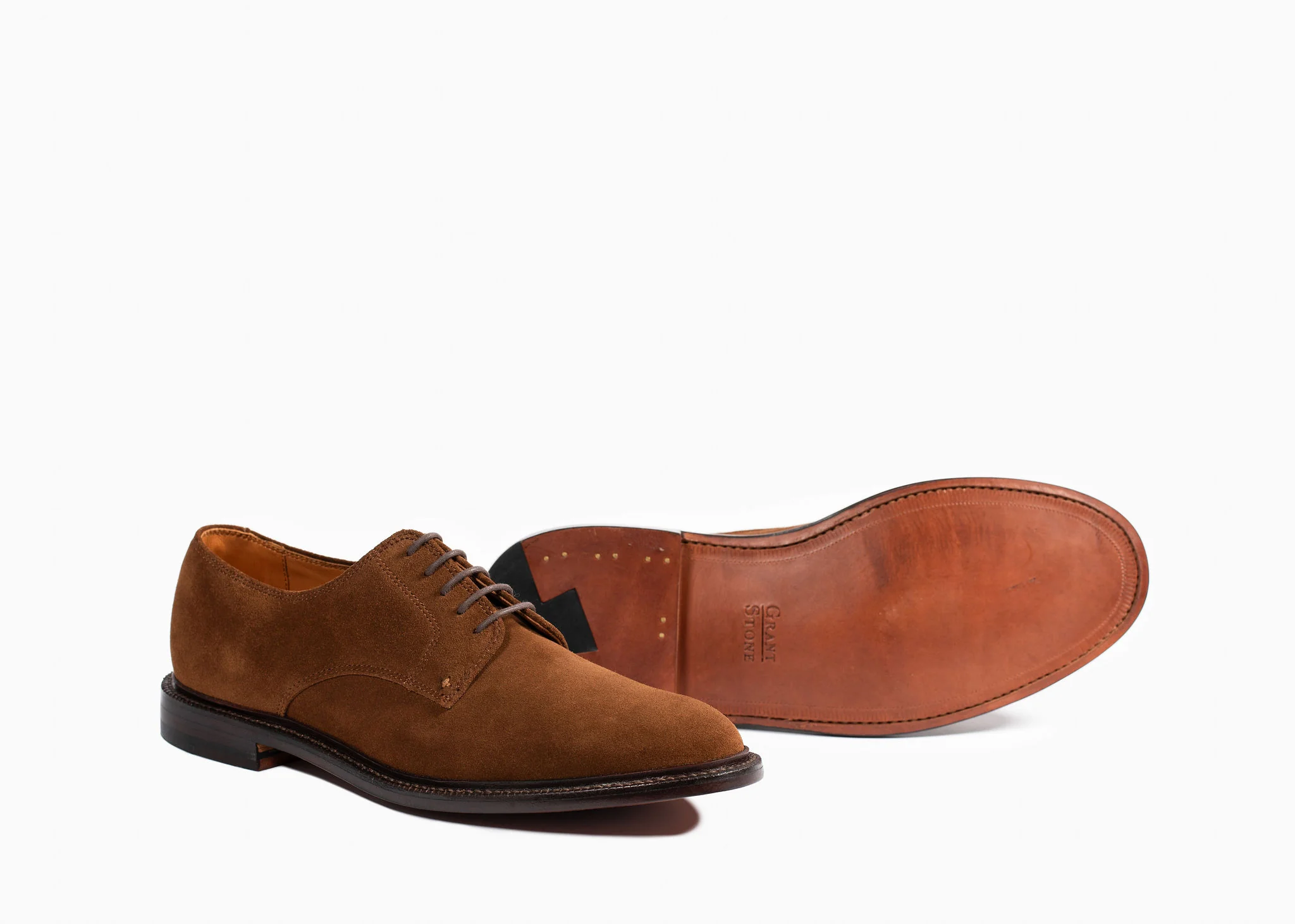 Coming Soon | Unlined Derby Bourbon Suede - Image 2
