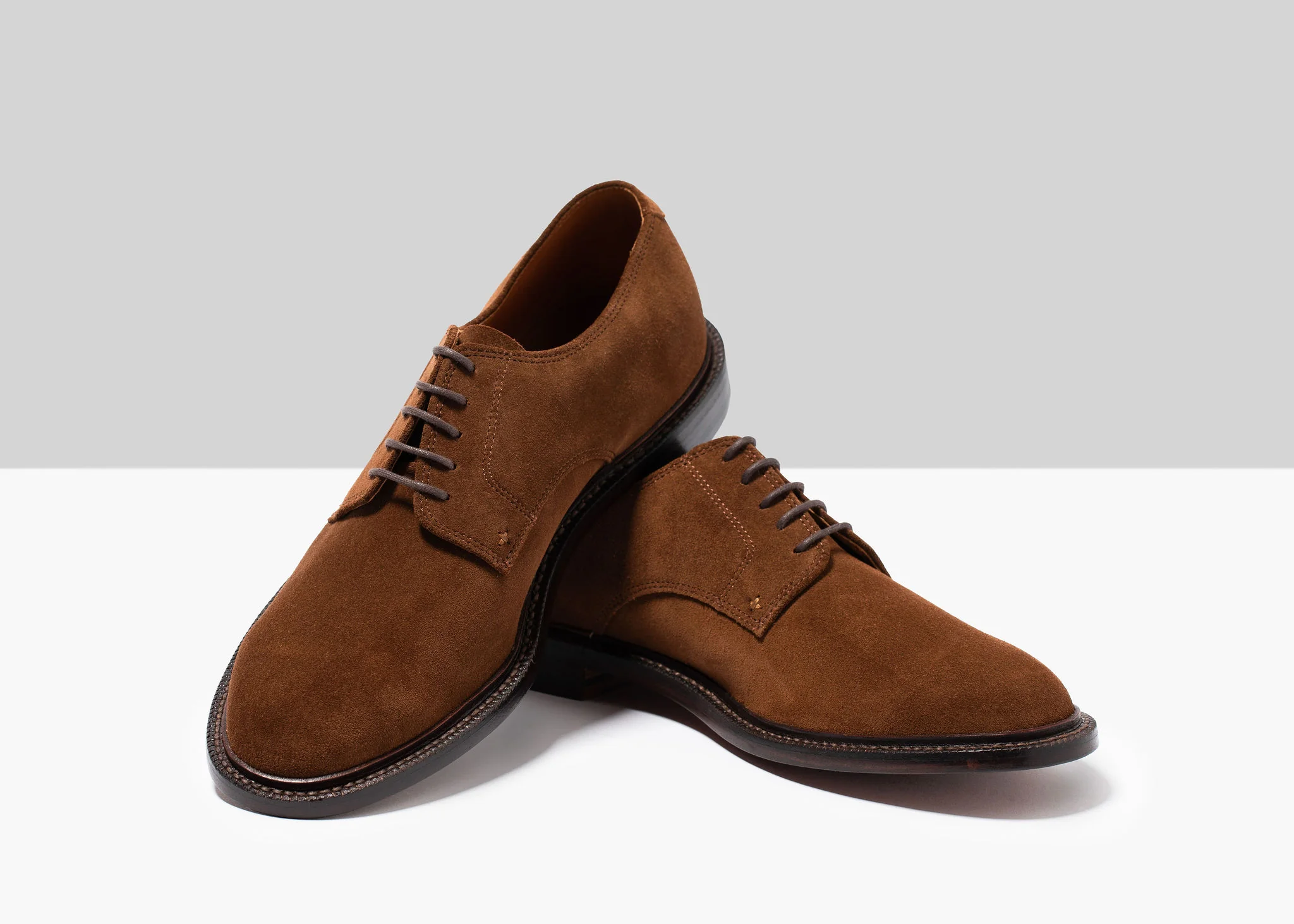 Coming Soon | Unlined Derby Bourbon Suede - Image 4