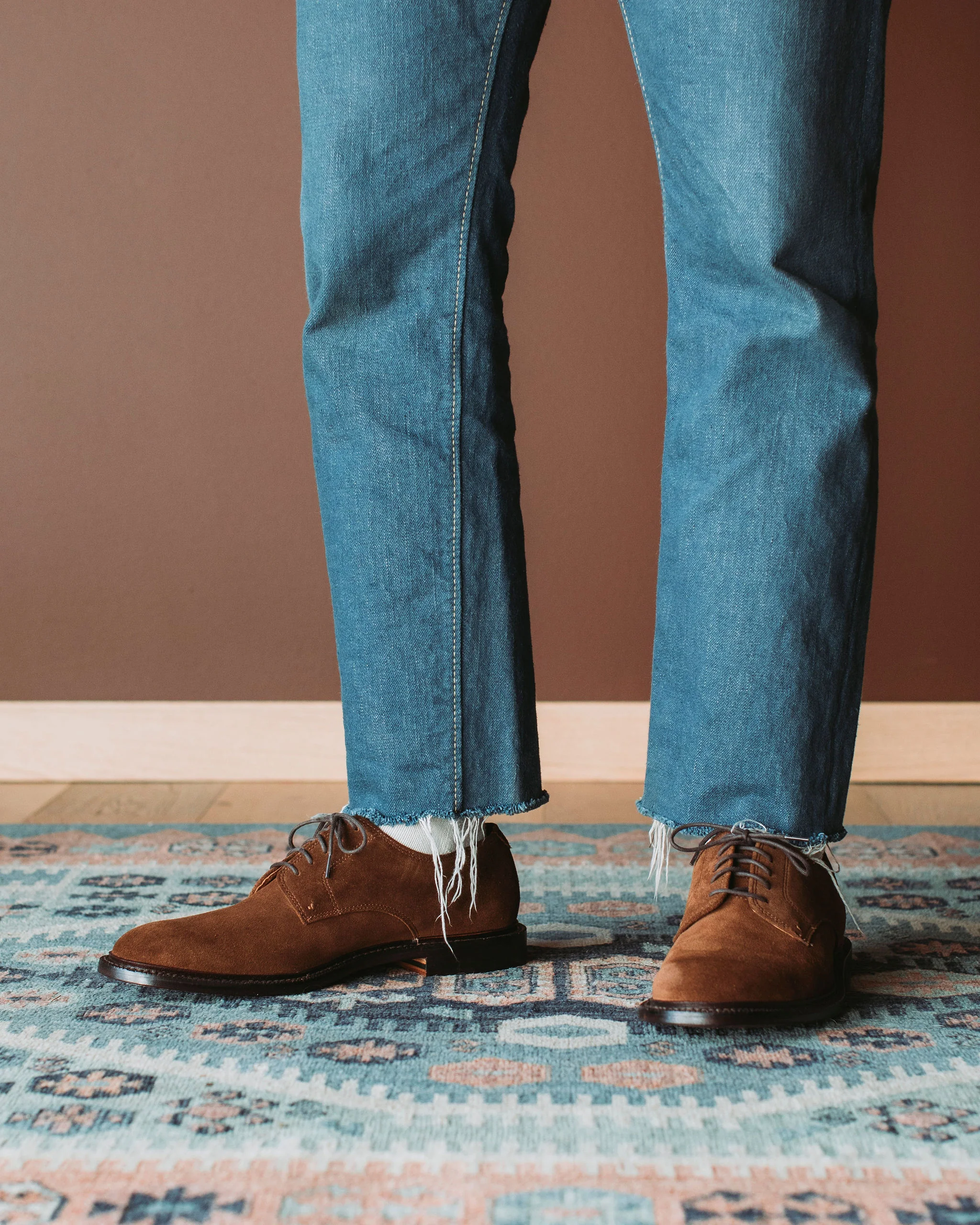Coming Soon | Unlined Derby Bourbon Suede - Image 8