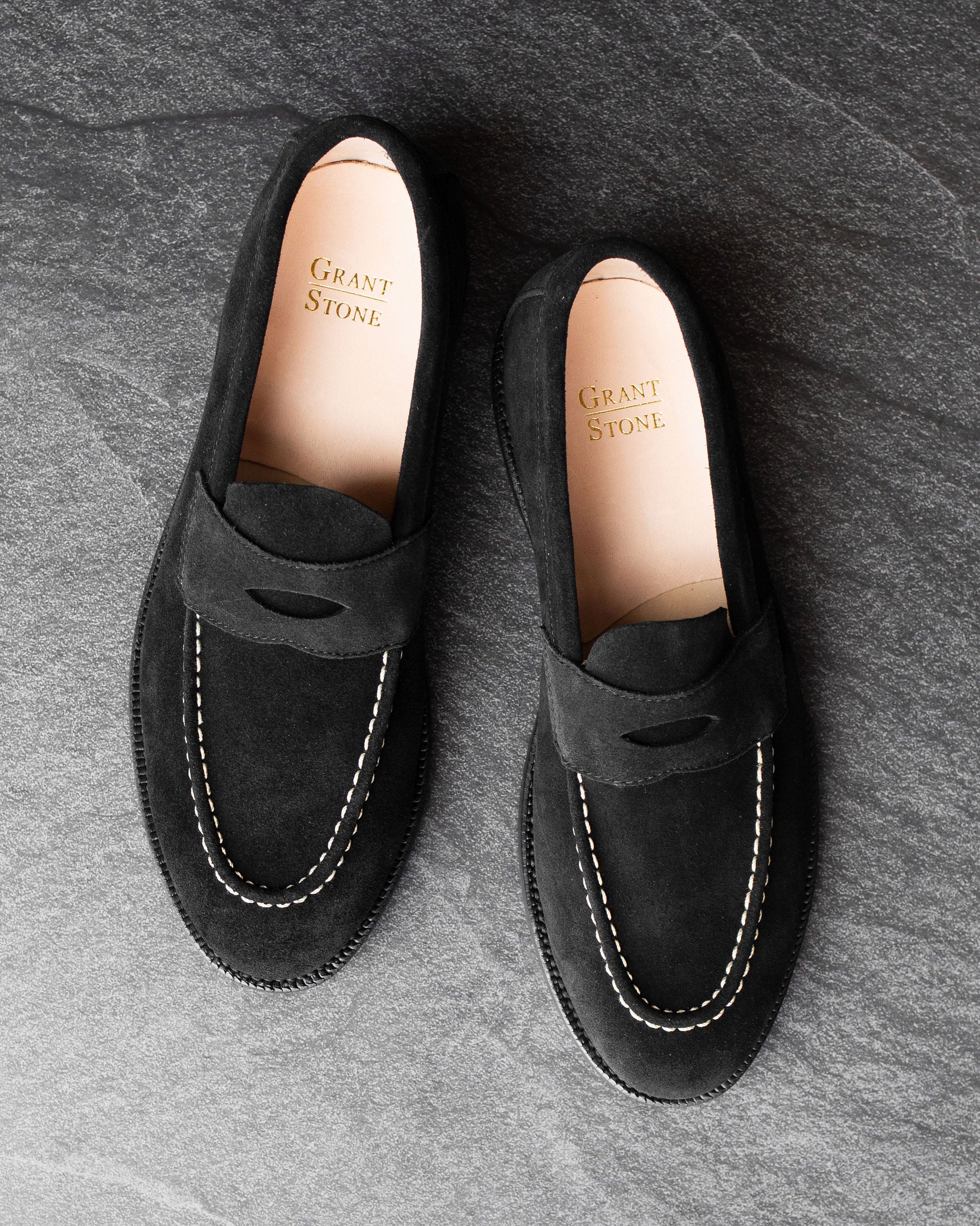 Unlined Traveler Penny Black Suede - Image 6