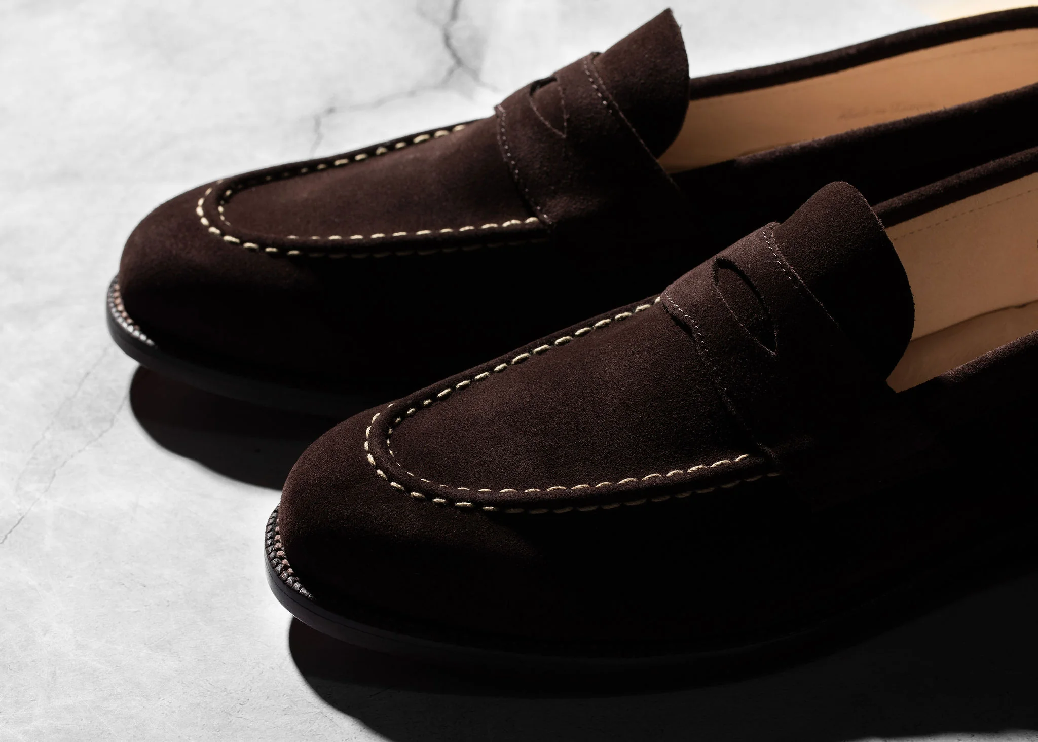 Unlined Traveler Penny Espresso Suede - Image 4